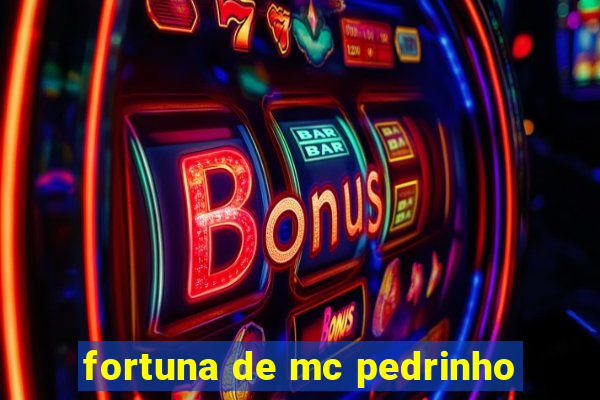 fortuna de mc pedrinho